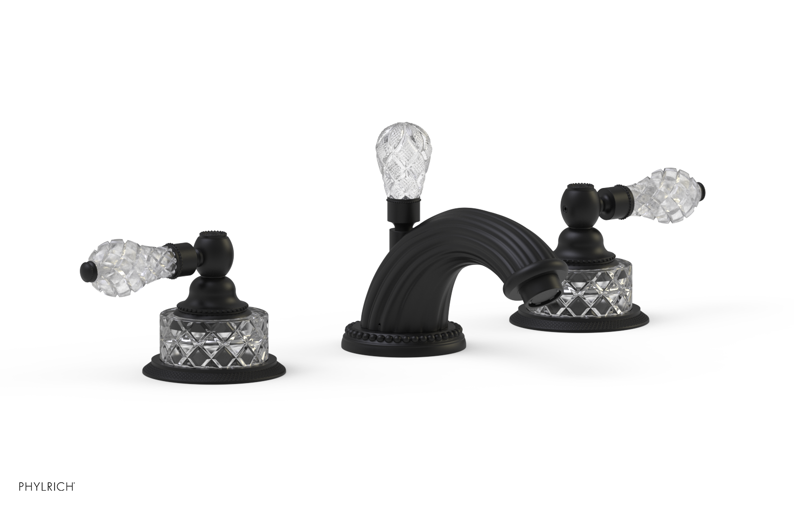REGENT CUT CRYSTAL Widespread Faucet K181