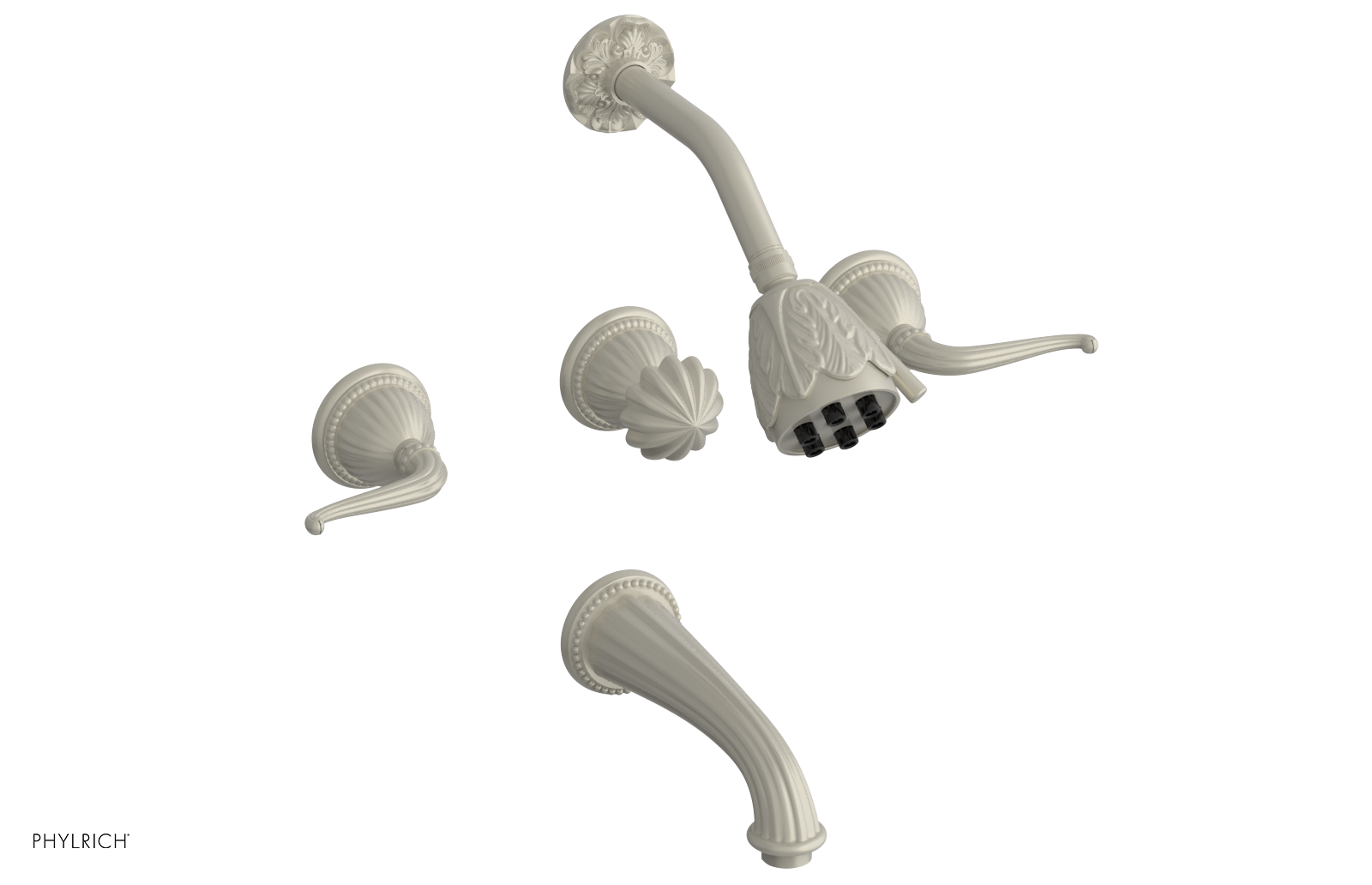 GEORGIAN & BARCELONA Three Handle Tub and Shower Set K2141