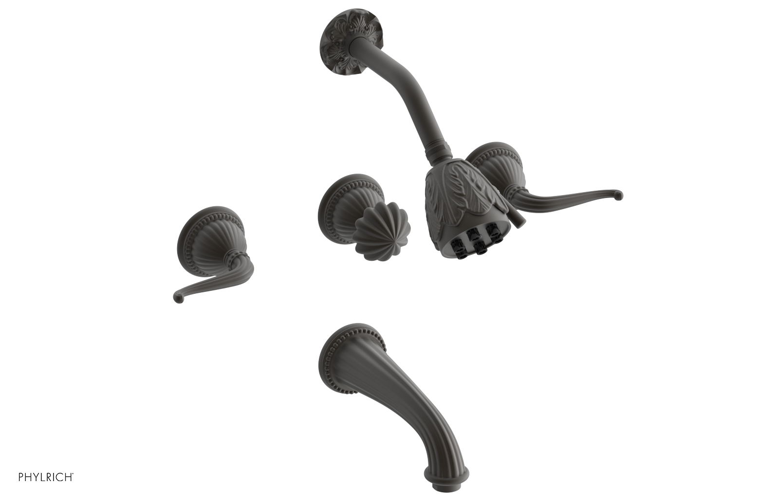GEORGIAN & BARCELONA Three Handle Tub and Shower Set K2141