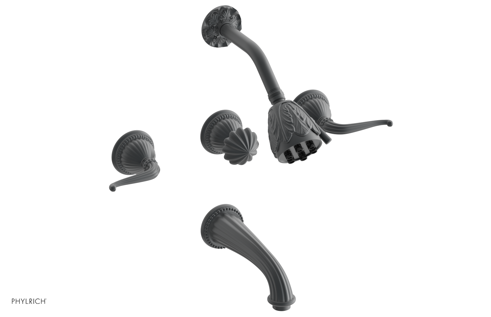 GEORGIAN & BARCELONA Three Handle Tub and Shower Set K2141