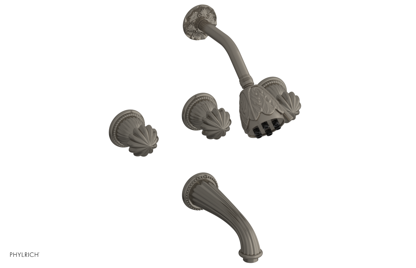GEORGIAN & BARCELONA Three Handle Tub and Shower Set K2361