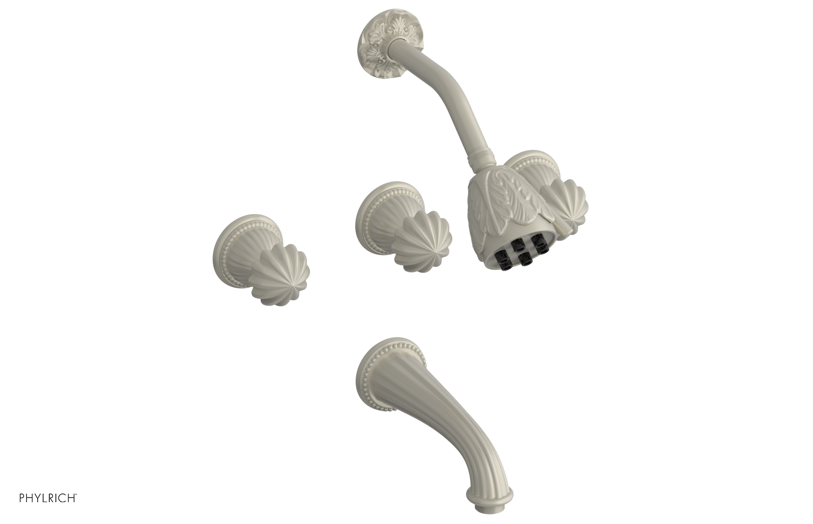 GEORGIAN & BARCELONA Three Handle Tub and Shower Set K2361