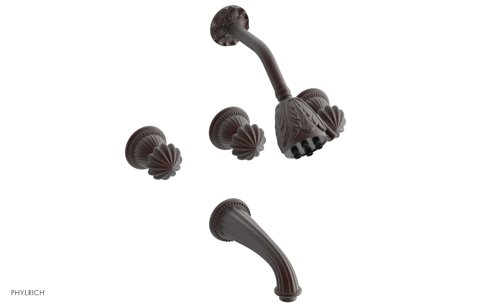 GEORGIAN & BARCELONA Three Handle Tub and Shower Set K2361