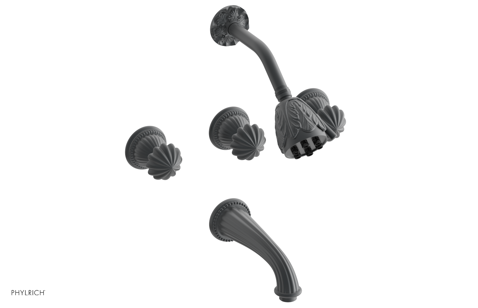 GEORGIAN & BARCELONA Three Handle Tub and Shower Set K2361