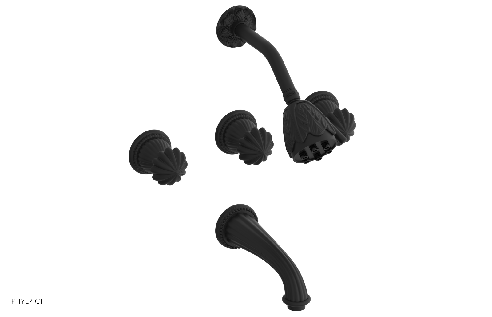 GEORGIAN & BARCELONA Three Handle Tub and Shower Set K2361