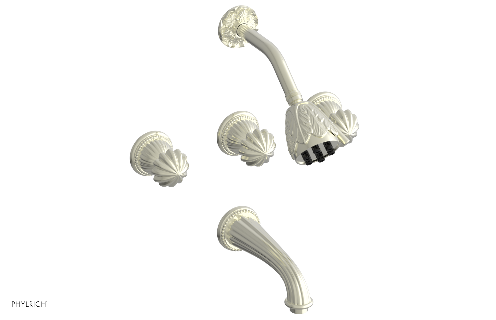 GEORGIAN & BARCELONA Three Handle Tub and Shower Set K2361