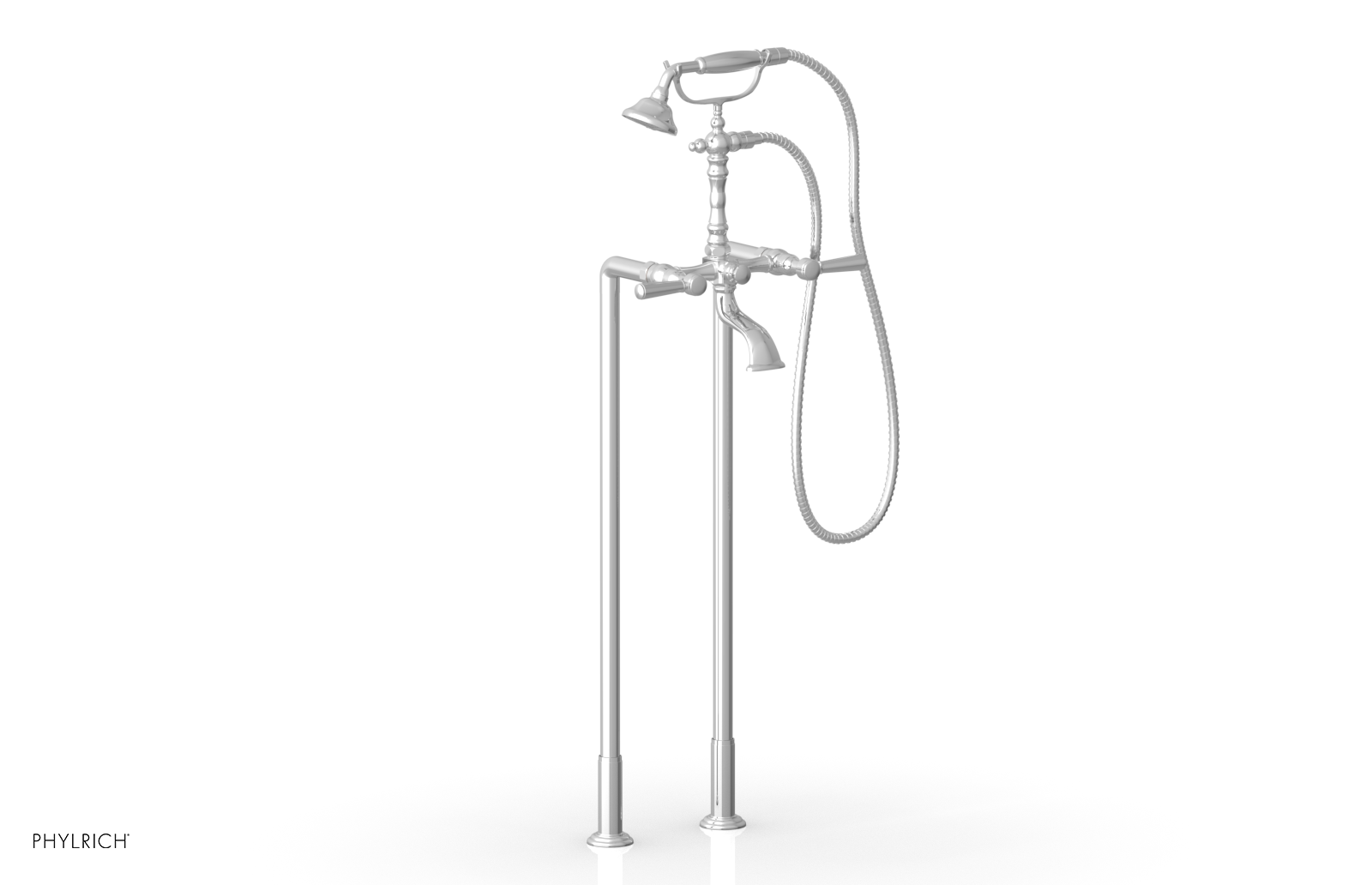 Pair 30" Deck Riser Tubes (Tub Filler & Hand Shower NOT Included) K2390XFR30