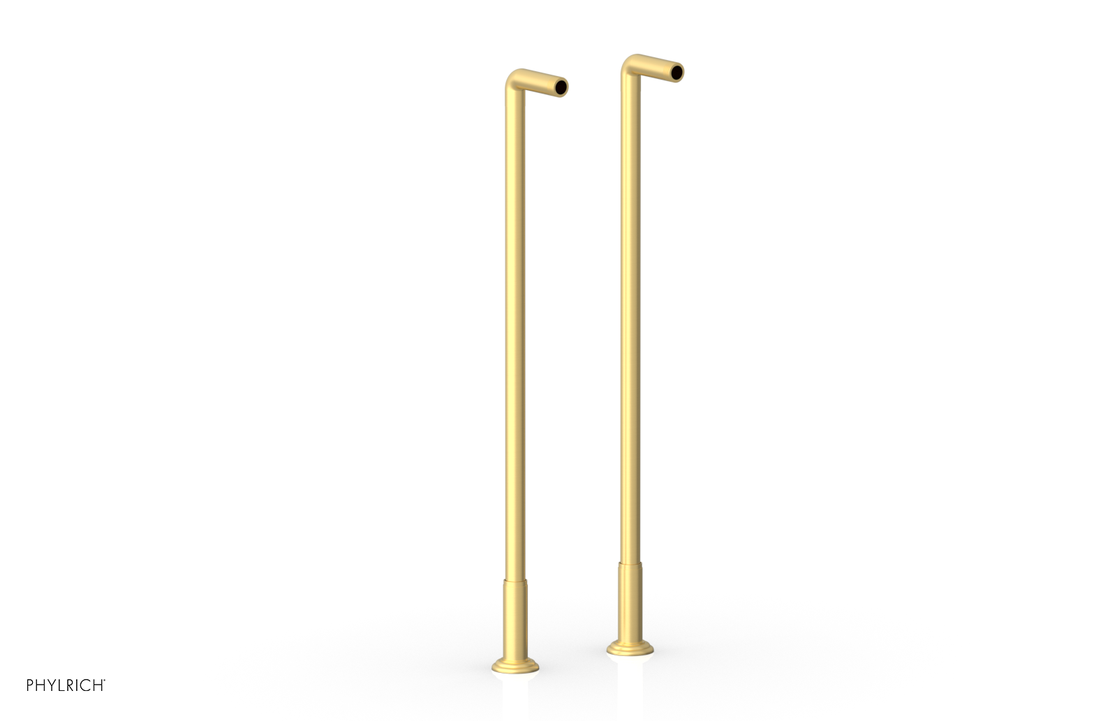 Pair 30" Deck Riser Tubes (Tub Filler & Hand Shower NOT Included) K2390XFR30