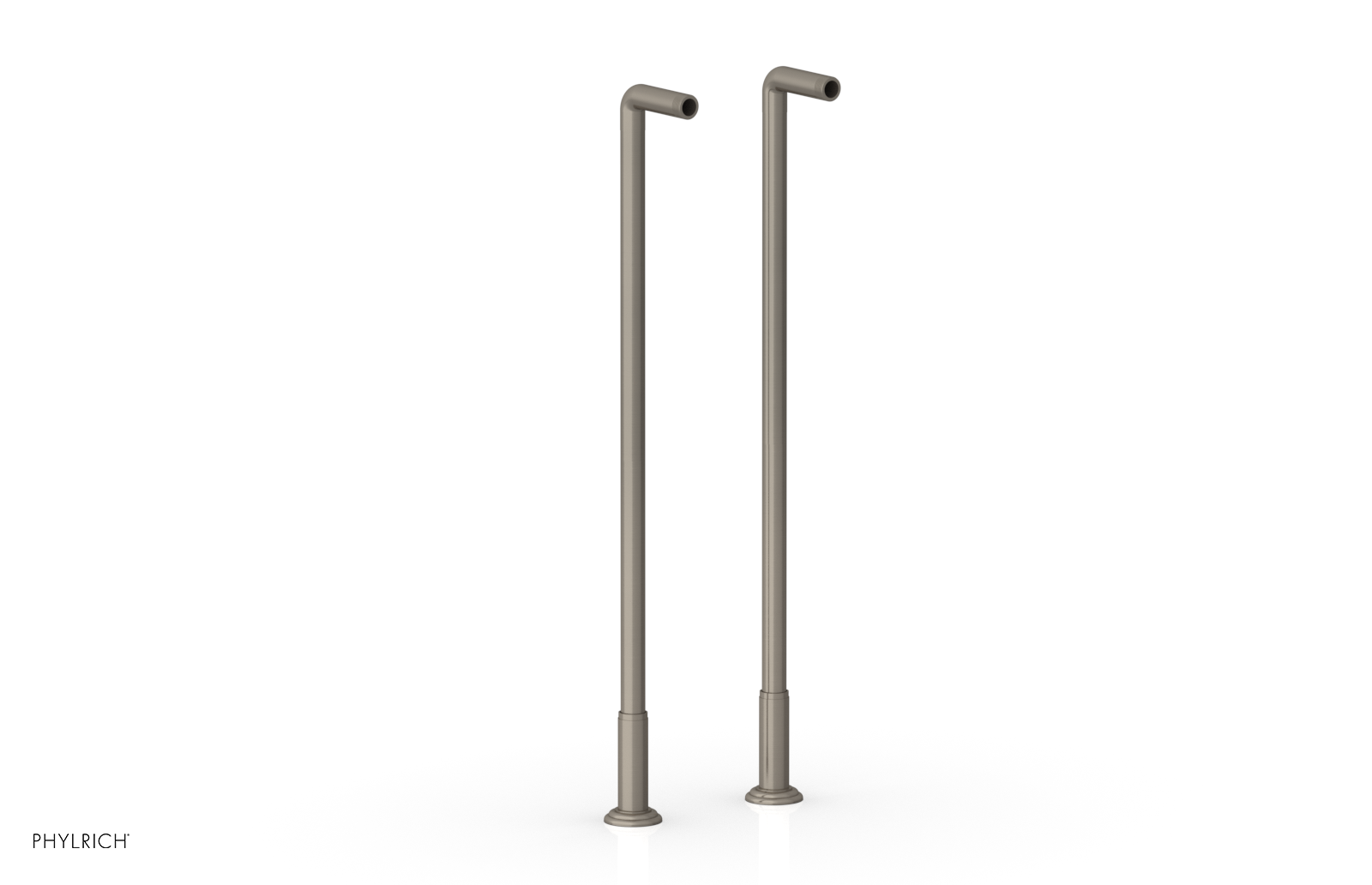 Pair 30" Deck Riser Tubes (Tub Filler & Hand Shower NOT Included) K2390XFR30