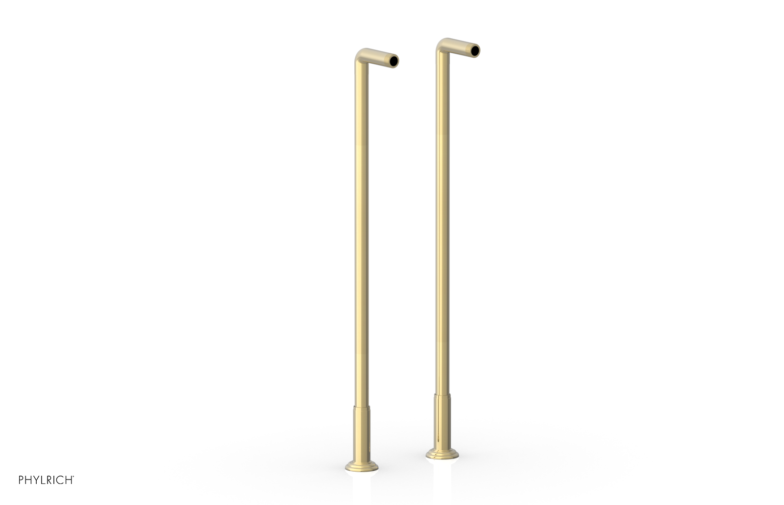 Pair 30" Deck Riser Tubes (Tub Filler & Hand Shower NOT Included) K2390XFR30