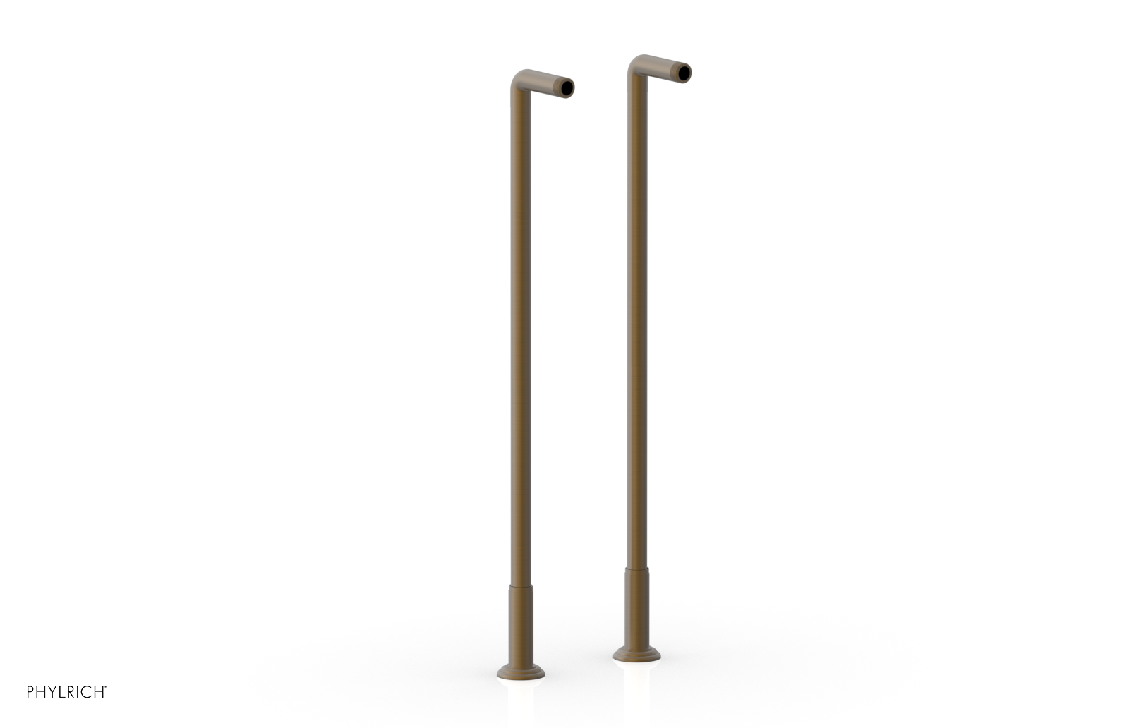 Pair 30" Deck Riser Tubes (Tub Filler & Hand Shower NOT Included) K2390XFR30