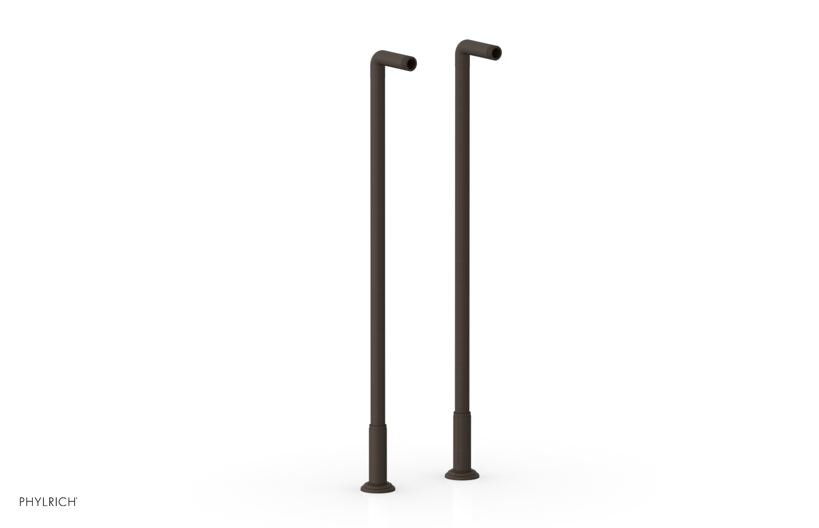 Pair 30" Deck Riser Tubes (Tub Filler & Hand Shower NOT Included) K2390XFR30