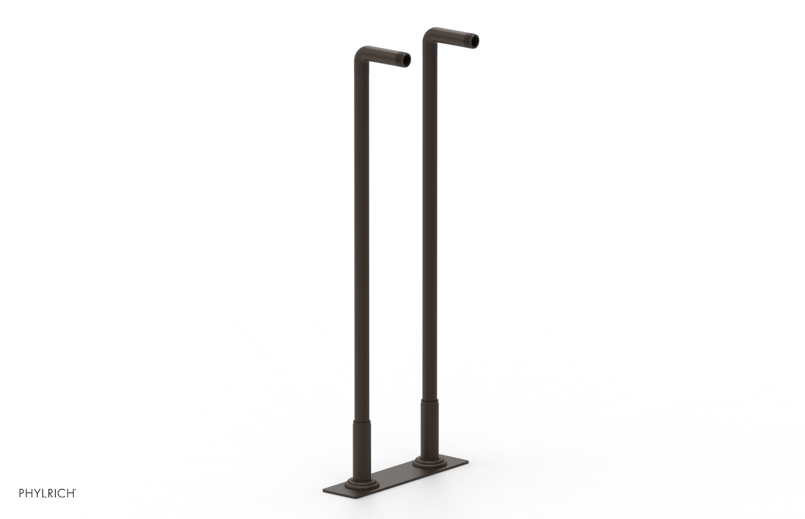 Pair 30" Deck Riser Tubes (Tub Filler & Hand Shower NOT Included) K2390XFR30