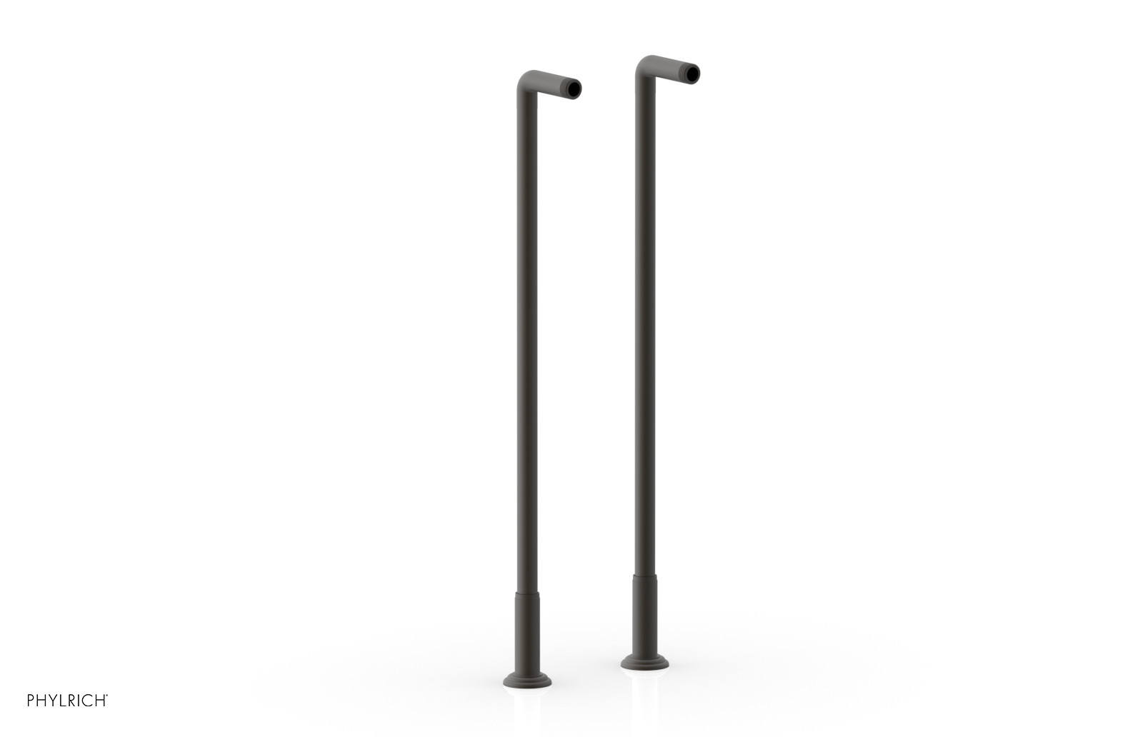 Pair 30" Deck Riser Tubes (Tub Filler & Hand Shower NOT Included) K2390XFR30