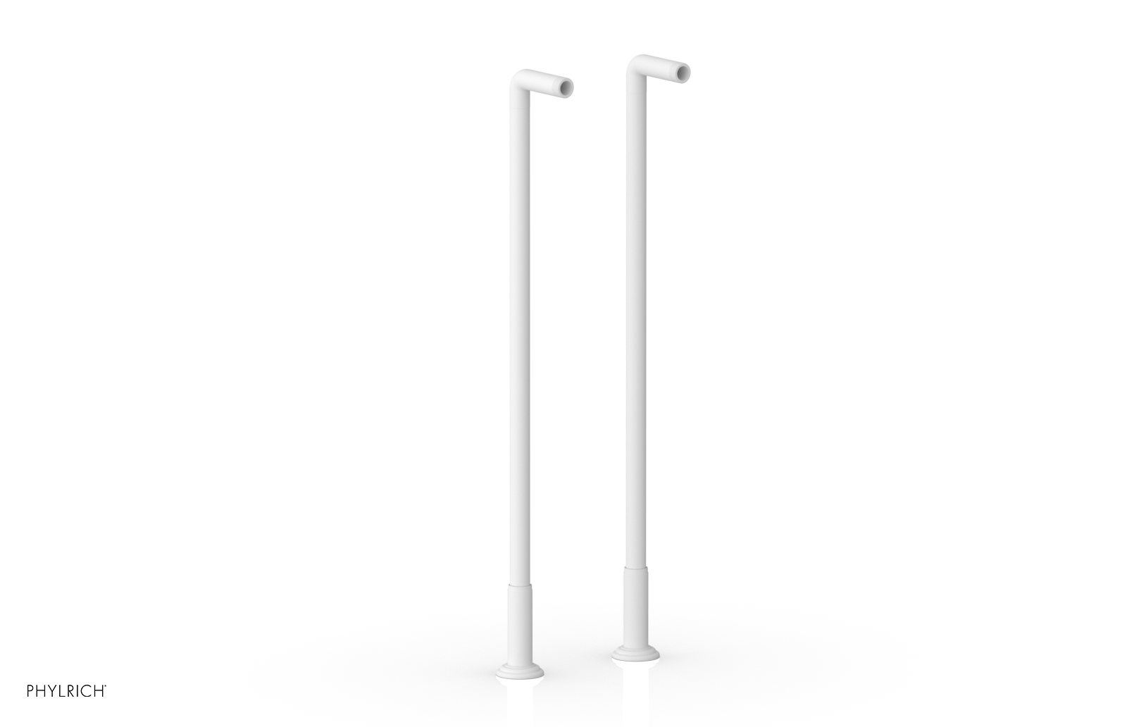 Pair 30" Deck Riser Tubes (Tub Filler & Hand Shower NOT Included) K2390XFR30