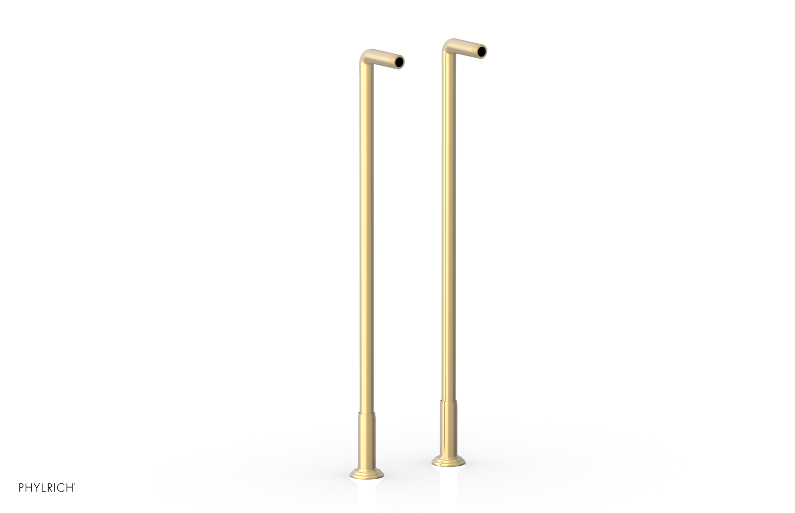 Pair 30" Deck Riser Tubes (Tub Filler & Hand Shower NOT Included) K2390XFR30