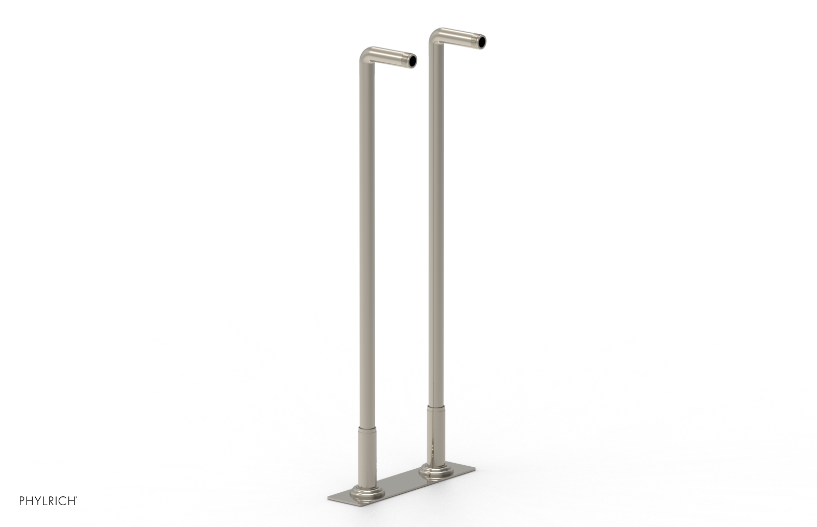 Pair 30" Deck Riser Tubes (Tub Filler & Hand Shower NOT Included) K2390XFR30