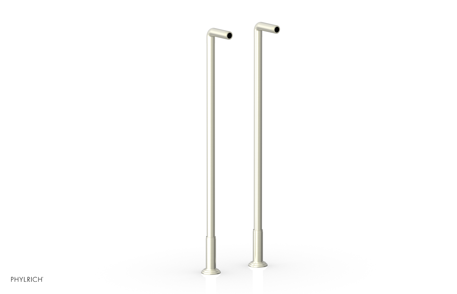 Pair 30" Deck Riser Tubes (Tub Filler & Hand Shower NOT Included) K2390XFR30