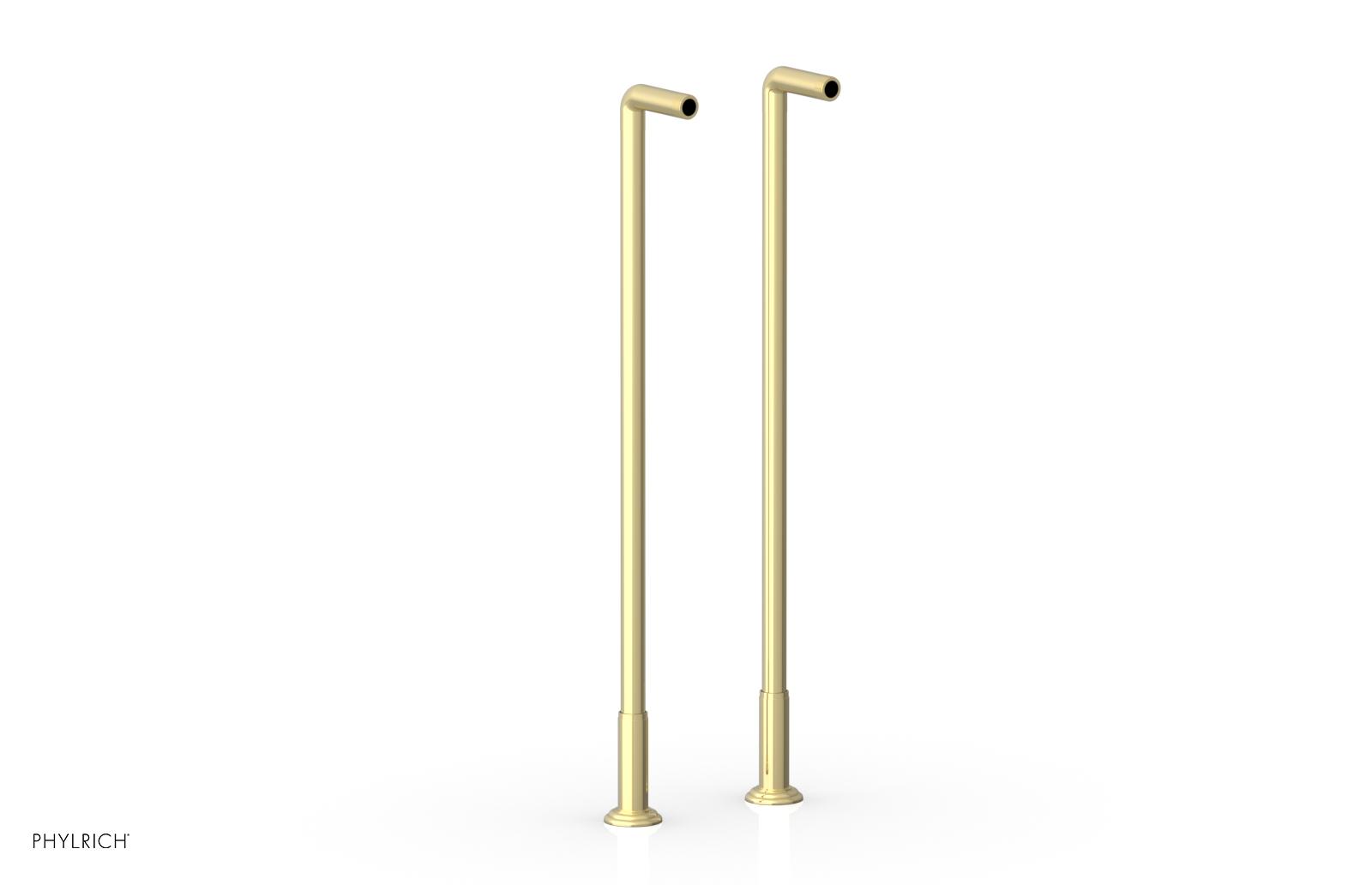 Pair 30" Deck Riser Tubes (Tub Filler & Hand Shower NOT Included) K2390XFR30