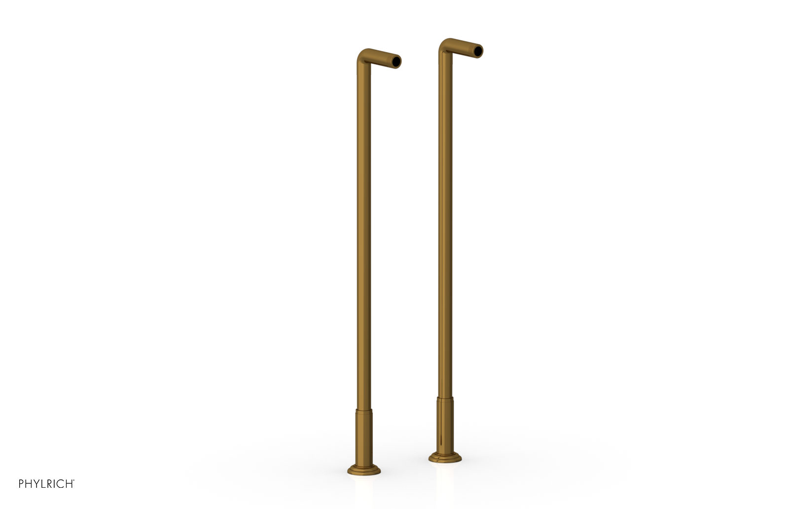 Pair 30" Deck Riser Tubes (Tub Filler & Hand Shower NOT Included) K2390XFR30