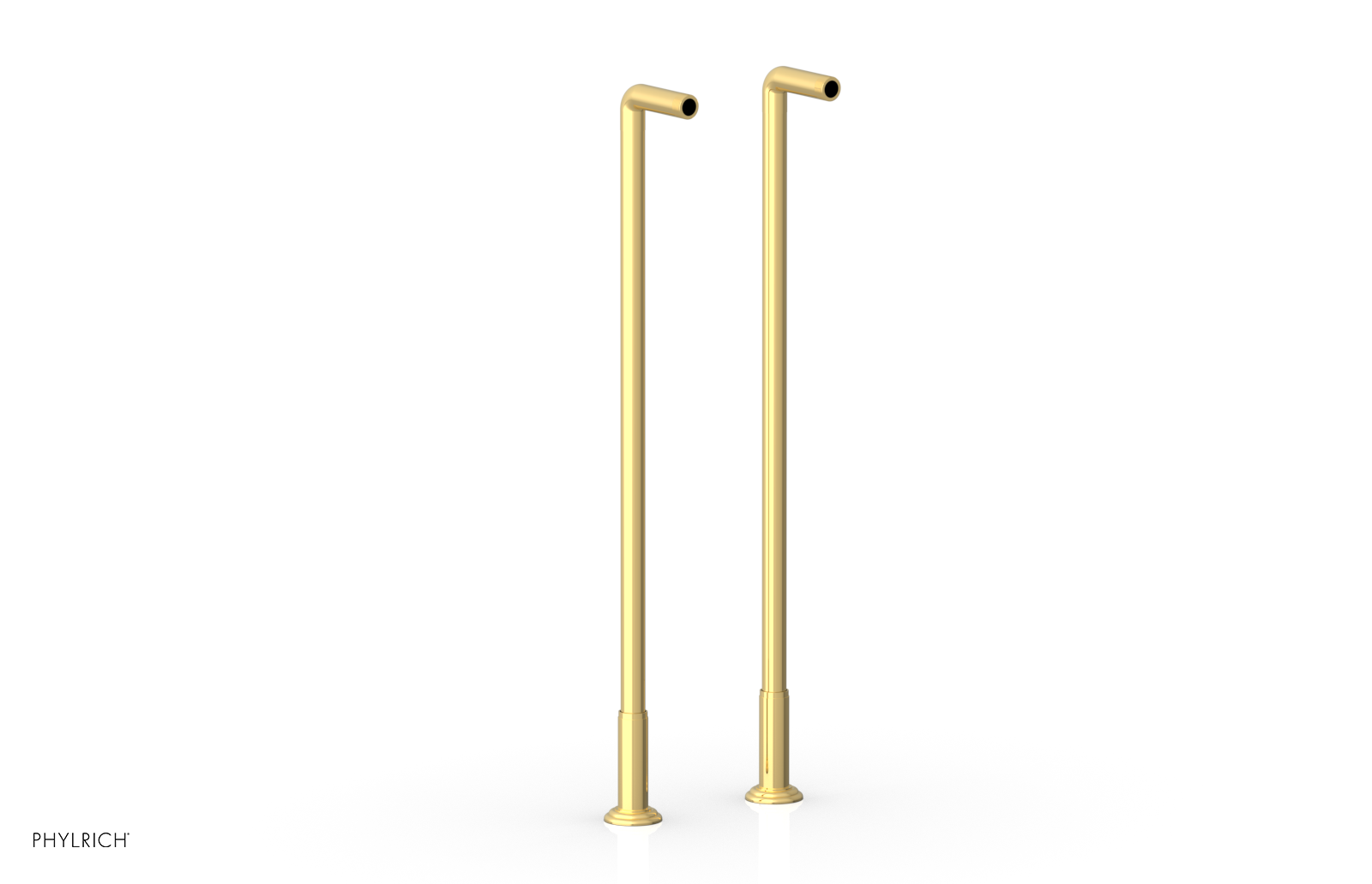 Pair 30" Deck Riser Tubes (Tub Filler & Hand Shower NOT Included) K2390XFR30