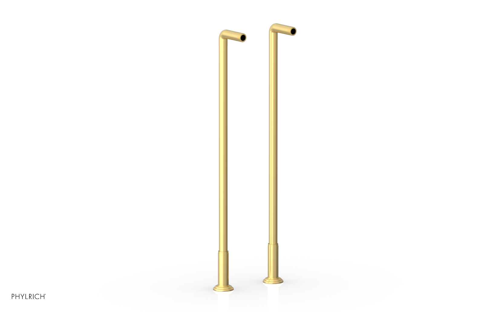 Pair 30" Deck Riser Tubes (Tub Filler & Hand Shower NOT Included) K2390XFR30