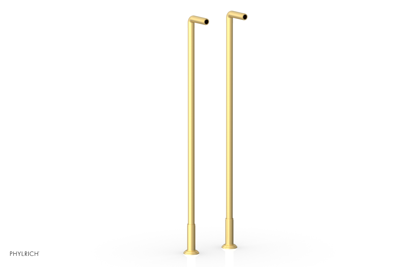 Pair 36" Deck Riser Tubes (Tub Filler & Hand Shower NOT Included) K2390XFR36