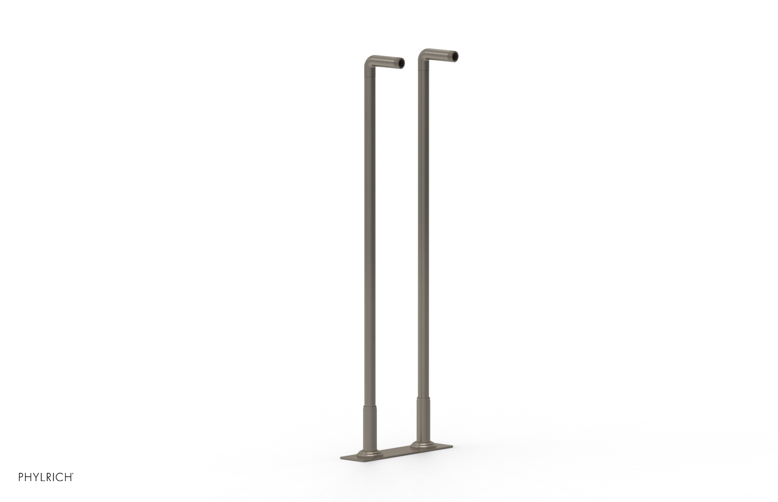 Pair 36" Deck Riser Tubes (Tub Filler & Hand Shower NOT Included) K2390XFR36