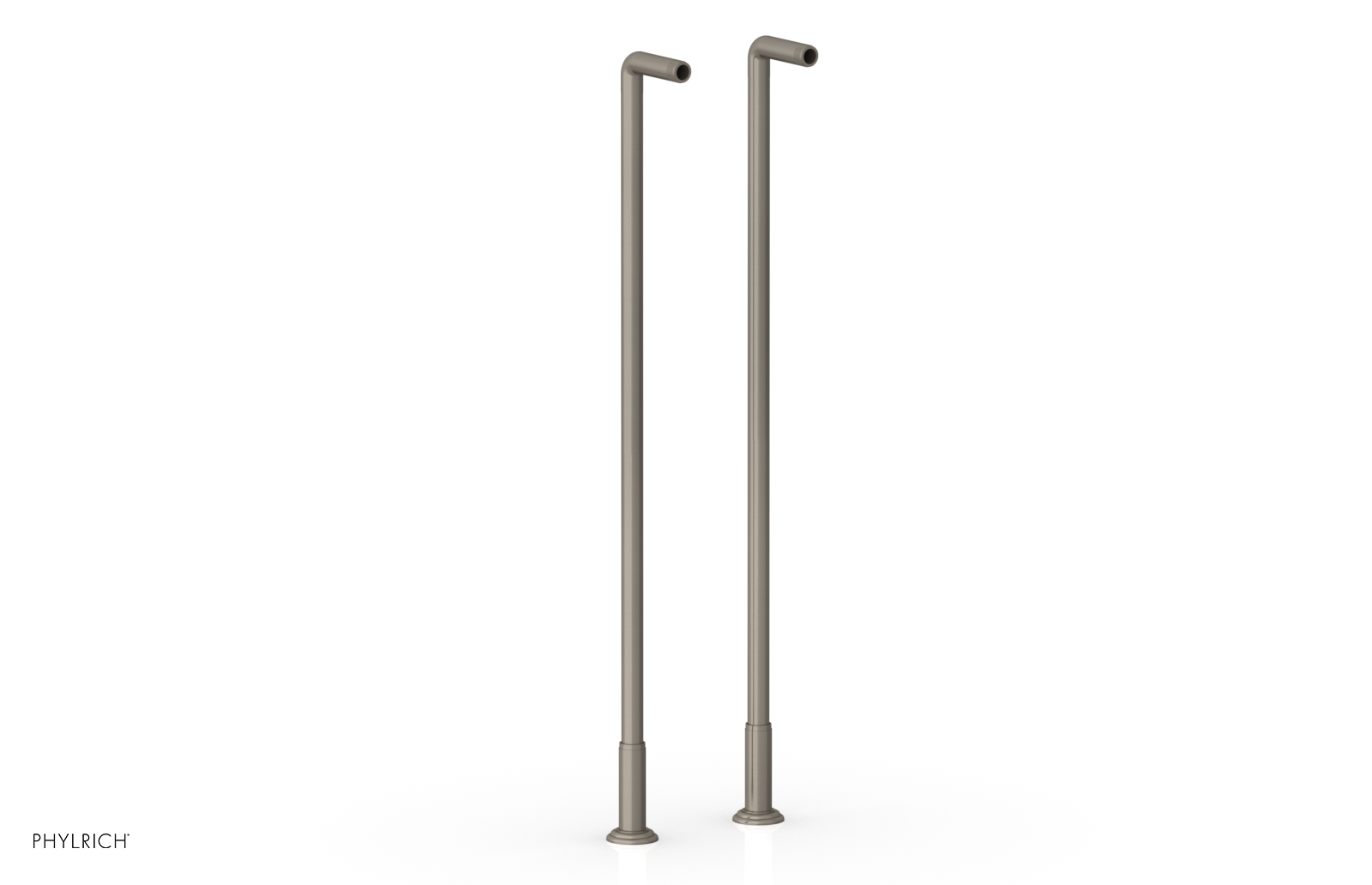 Pair 36" Deck Riser Tubes (Tub Filler & Hand Shower NOT Included) K2390XFR36