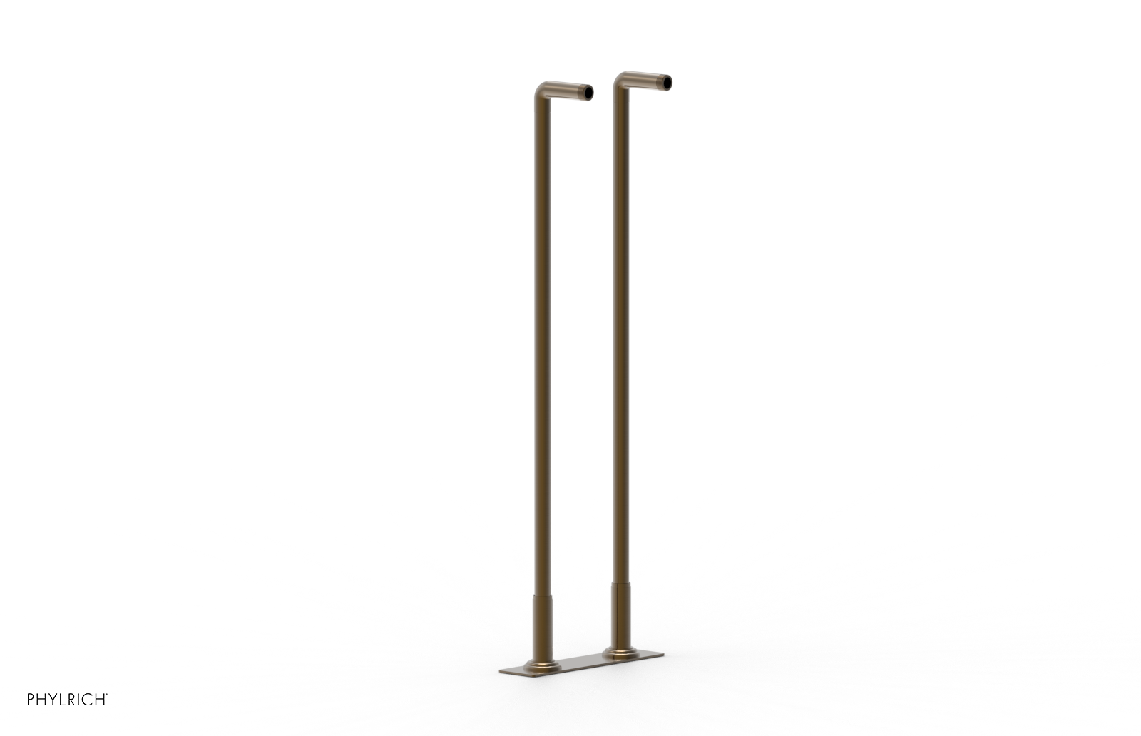 Pair 36" Deck Riser Tubes (Tub Filler & Hand Shower NOT Included) K2390XFR36