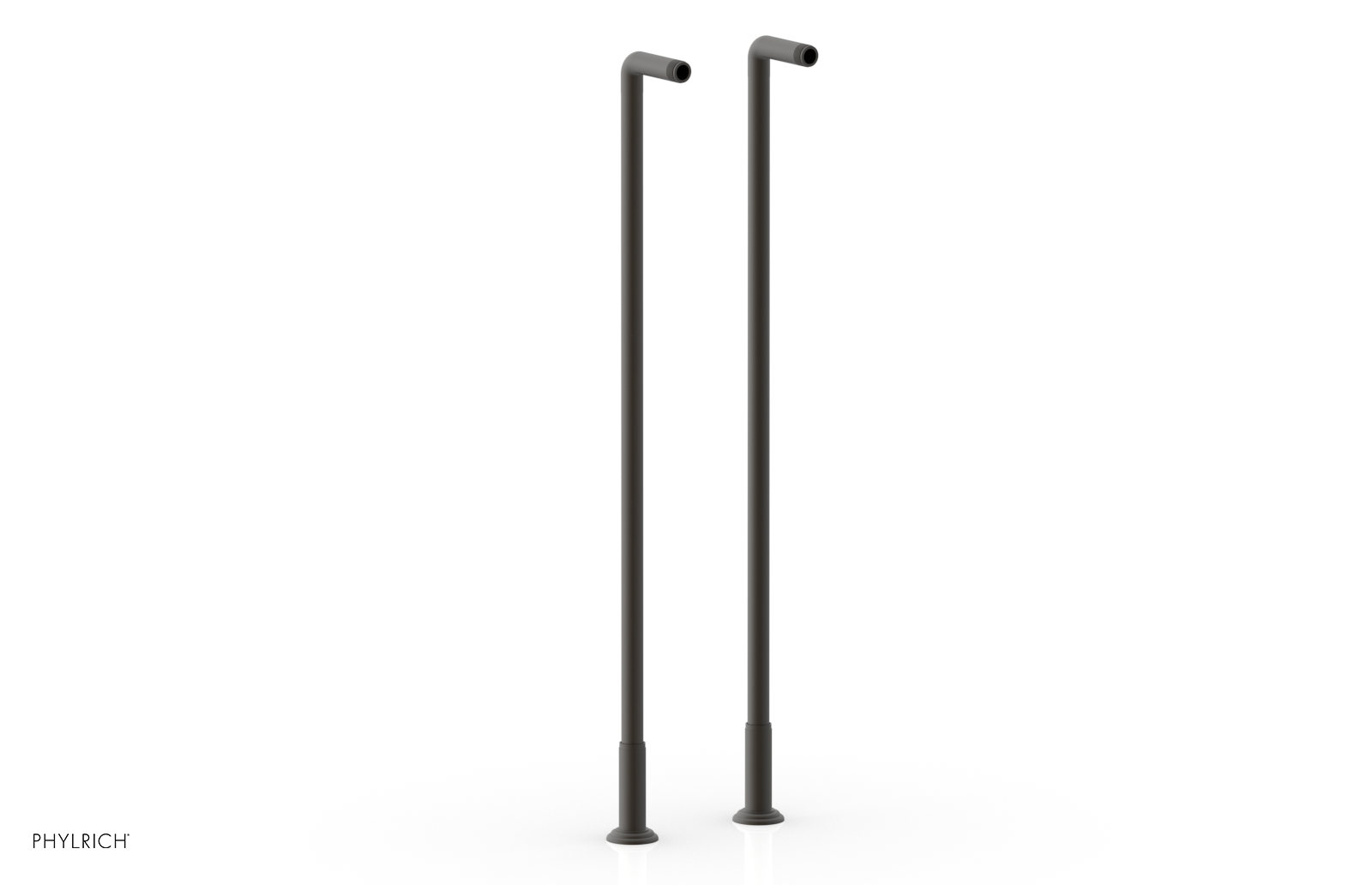 Pair 36" Deck Riser Tubes (Tub Filler & Hand Shower NOT Included) K2390XFR36