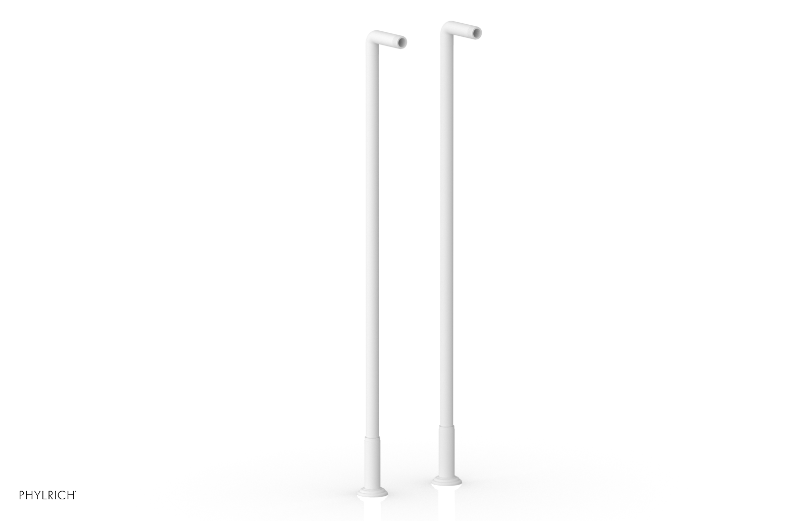 Pair 36" Deck Riser Tubes (Tub Filler & Hand Shower NOT Included) K2390XFR36