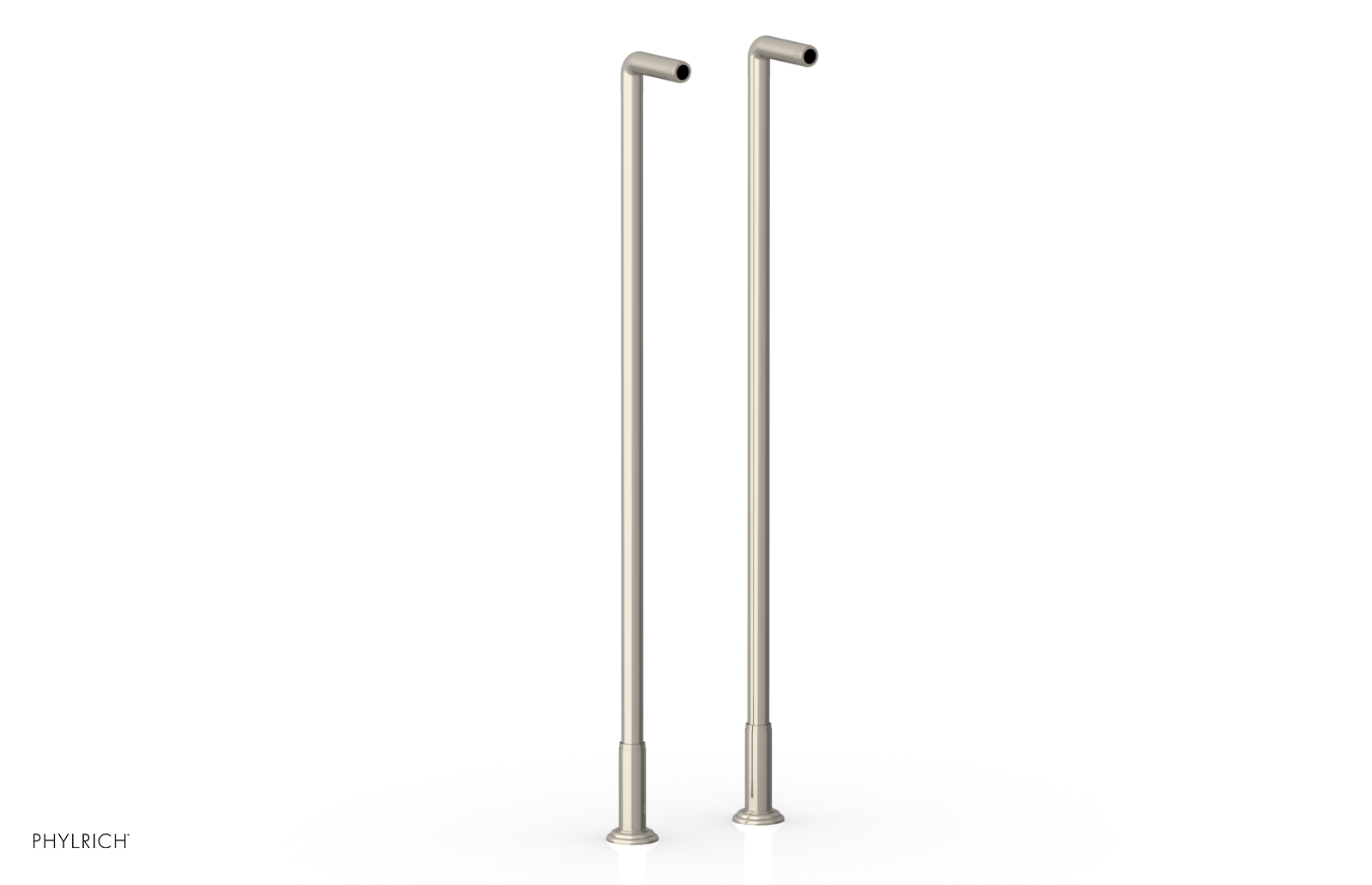 Pair 36" Deck Riser Tubes (Tub Filler & Hand Shower NOT Included) K2390XFR36