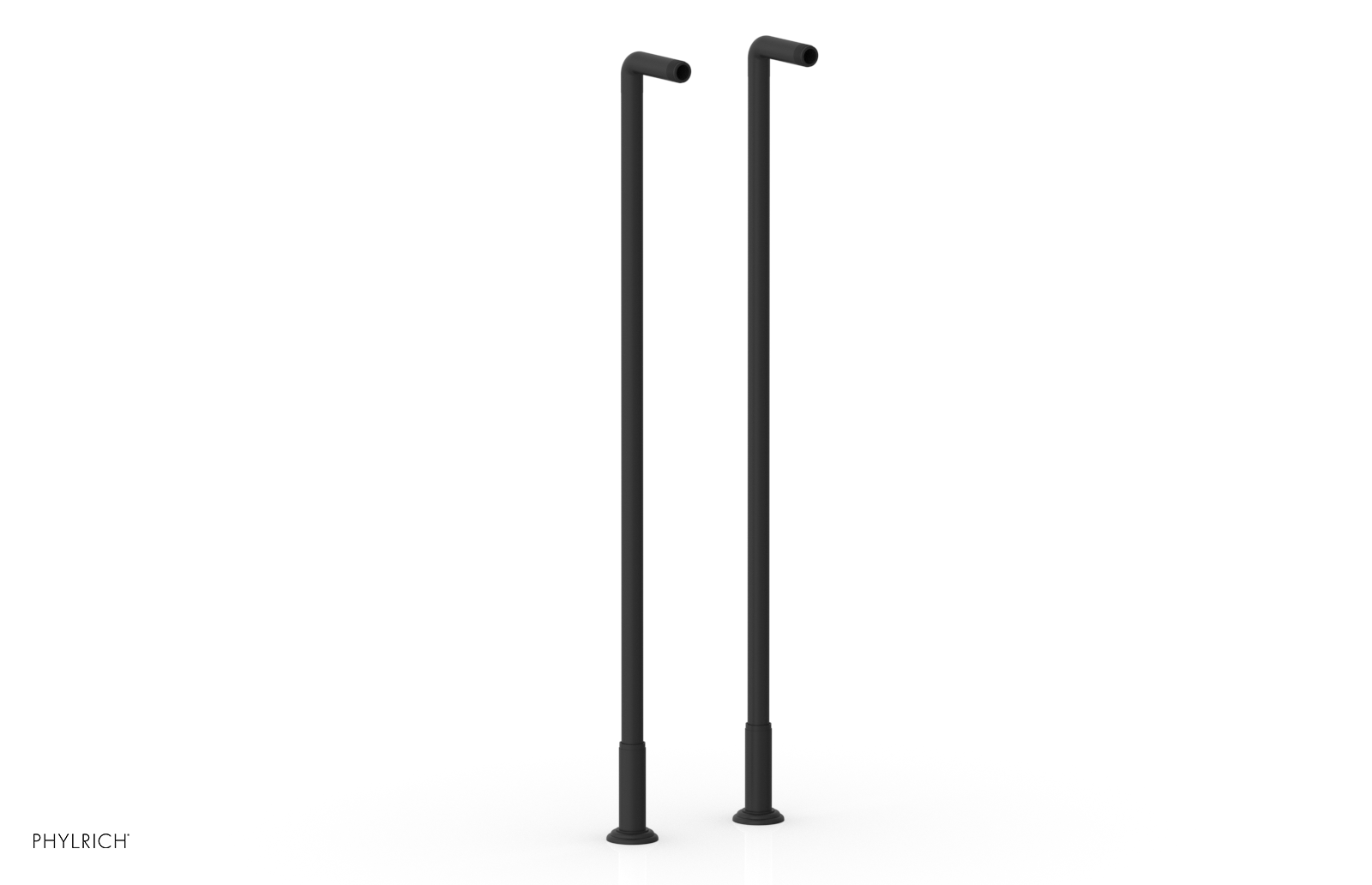 Pair 36" Deck Riser Tubes (Tub Filler & Hand Shower NOT Included) K2390XFR36