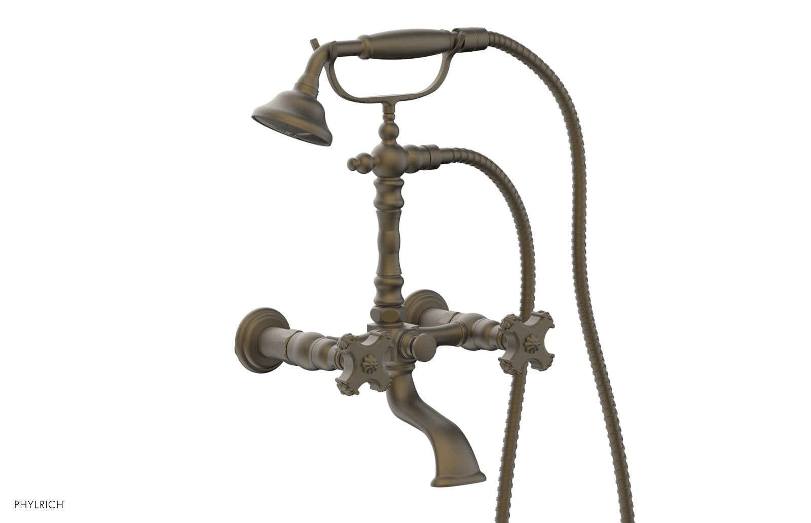 MARVELLE Exposed Tub & Hand Shower - Cross Handle K2393-53
