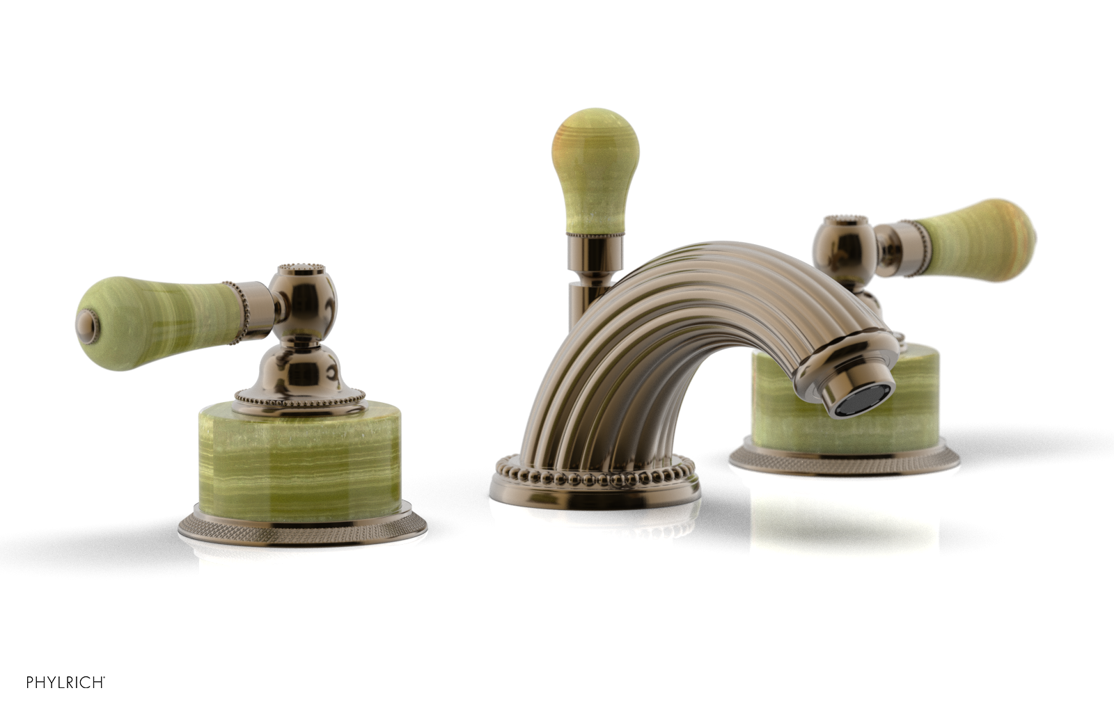 REGENT Widespread Faucet Green Onyx K270