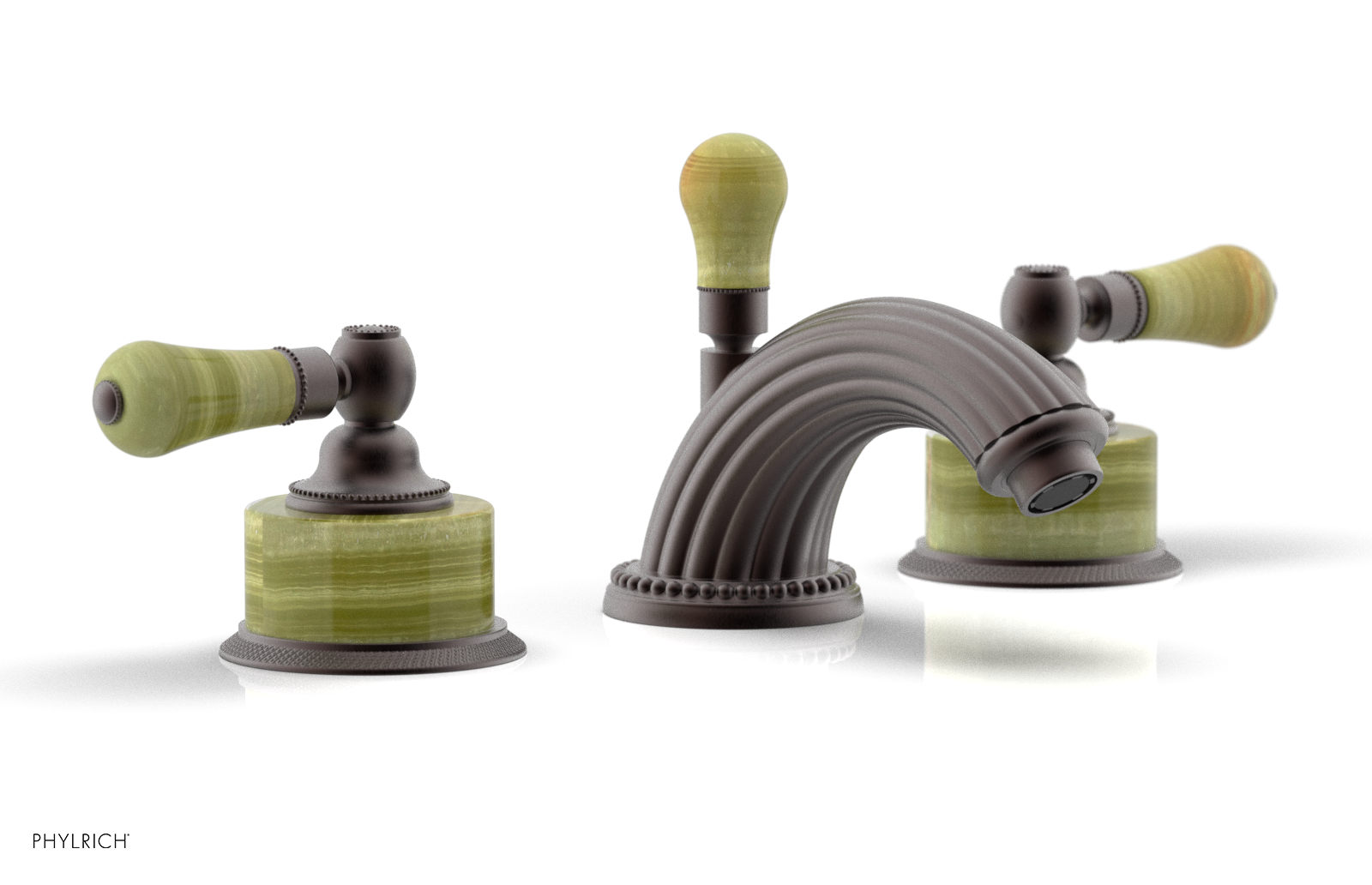 REGENT Widespread Faucet Green Onyx K270