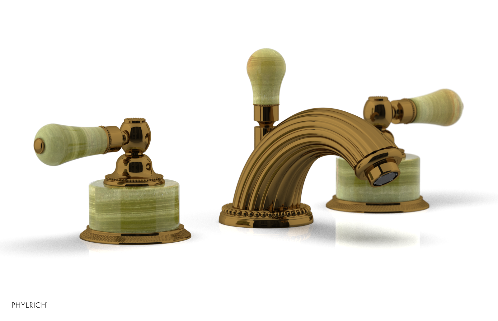 REGENT Widespread Faucet Green Onyx K270