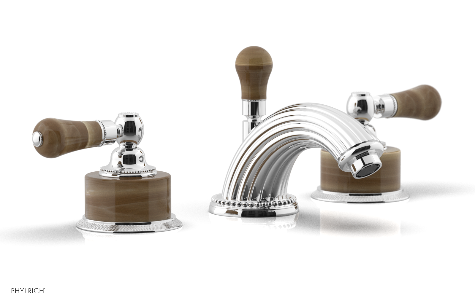 REGENT Widespread Faucet Brown Onyx K271 - Phylrich REGENT Widespread Faucet Brown Onyx K271 - Phylrich