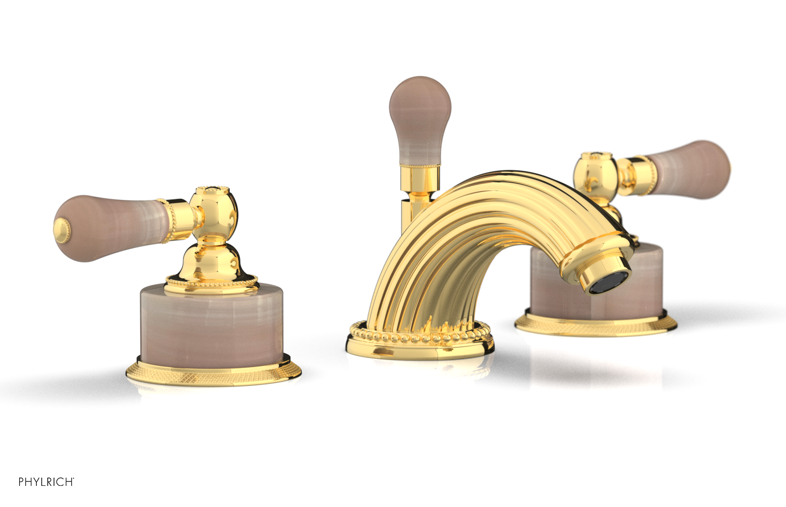 REGENT Widespread Faucet Pink Onyx K273