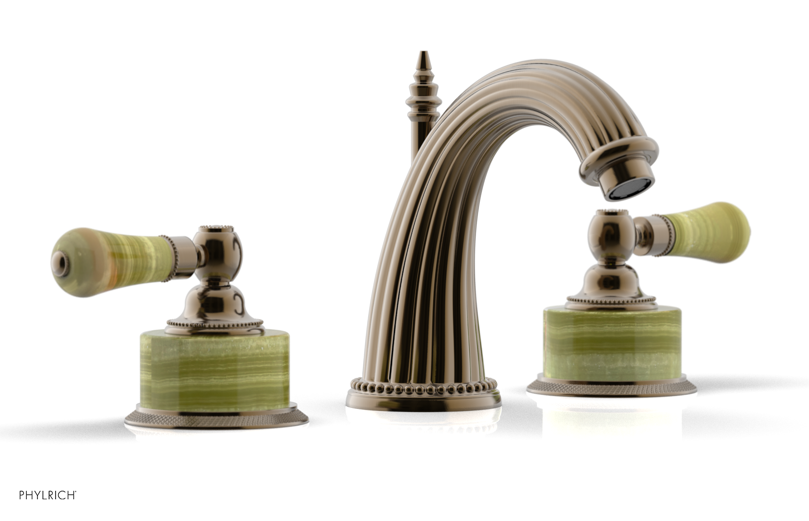 REGENT Widespread Faucet Green Onyx K370