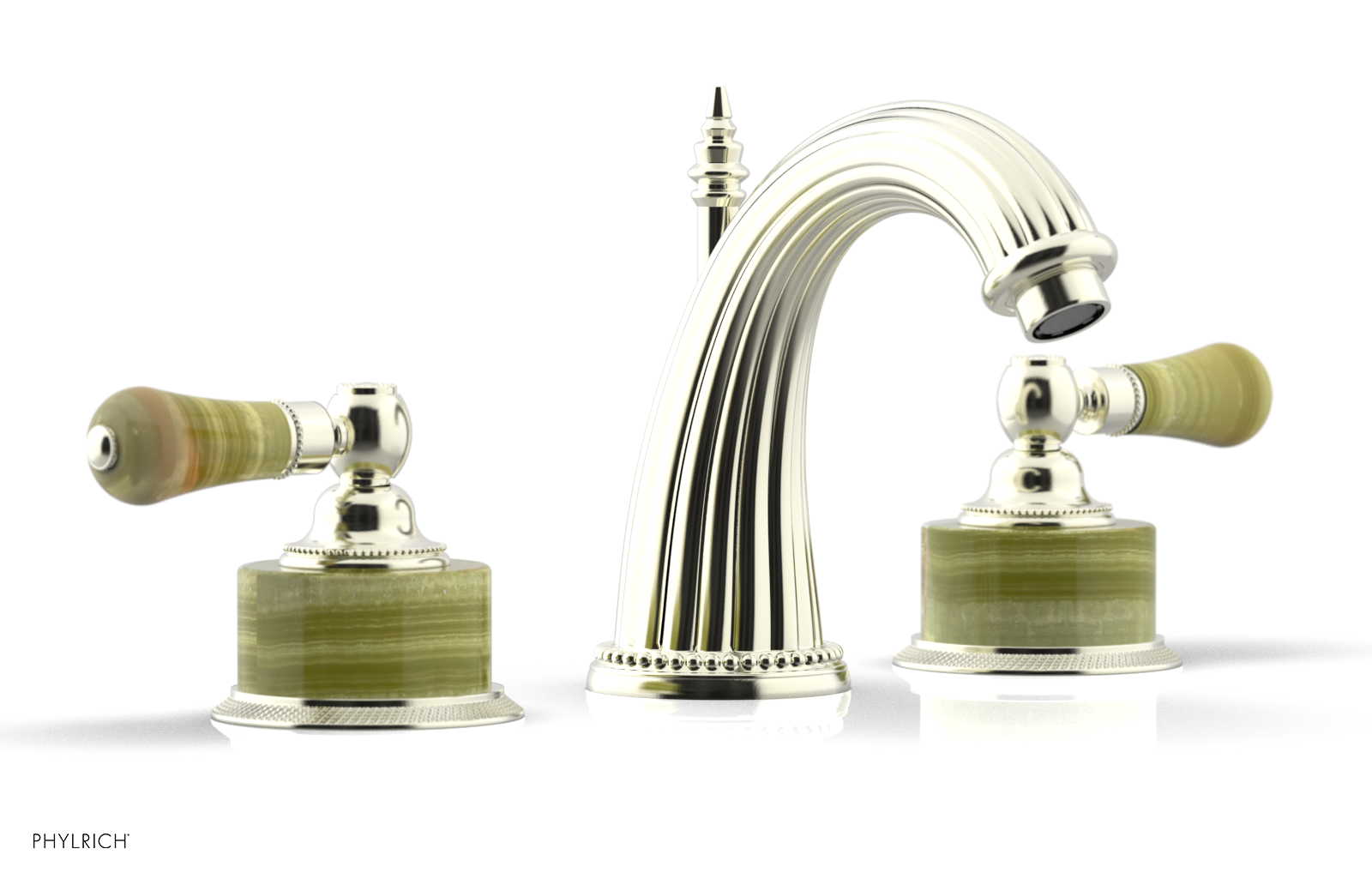 REGENT Widespread Faucet Green Onyx K370