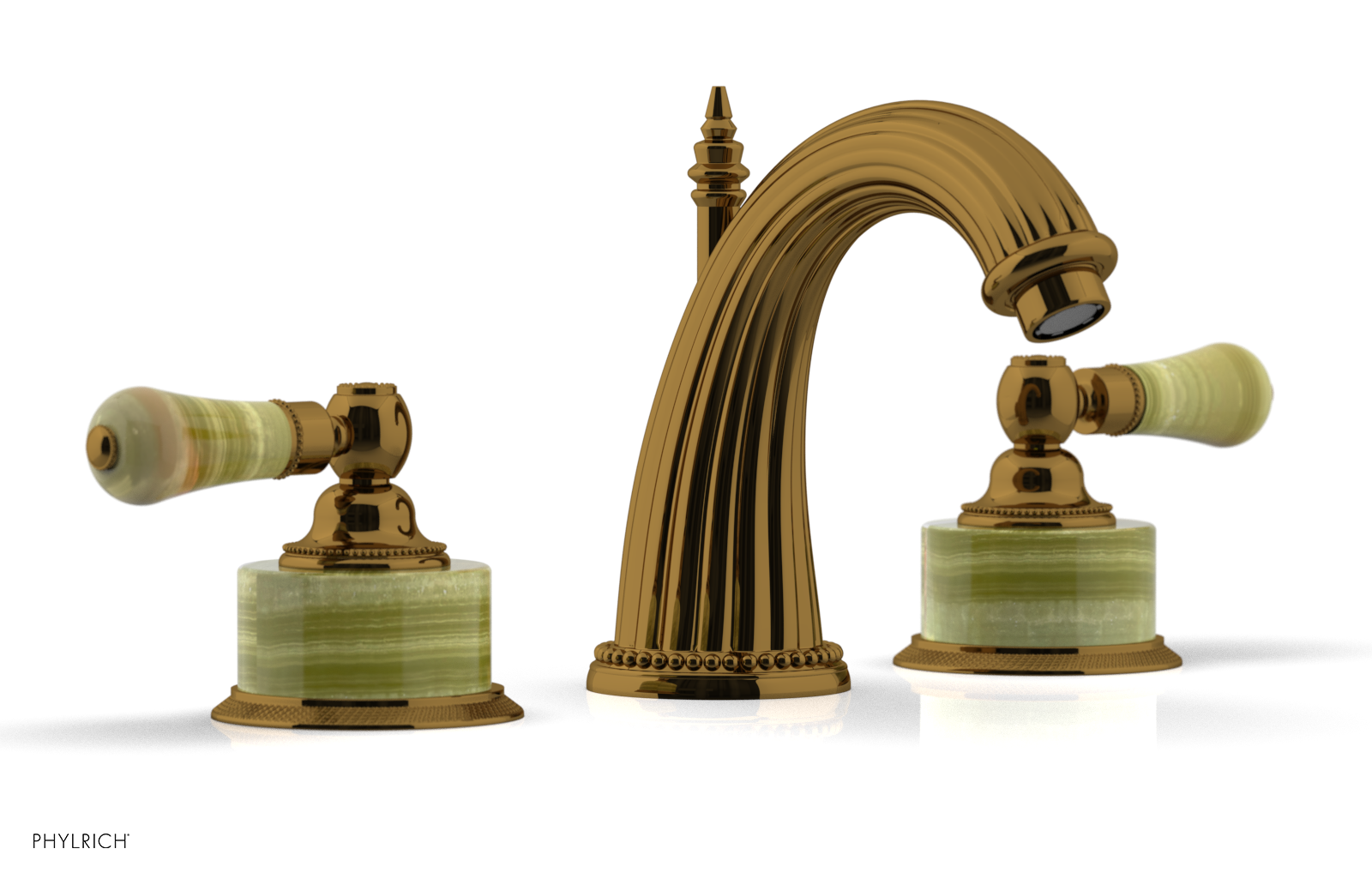 REGENT Widespread Faucet Green Onyx K370