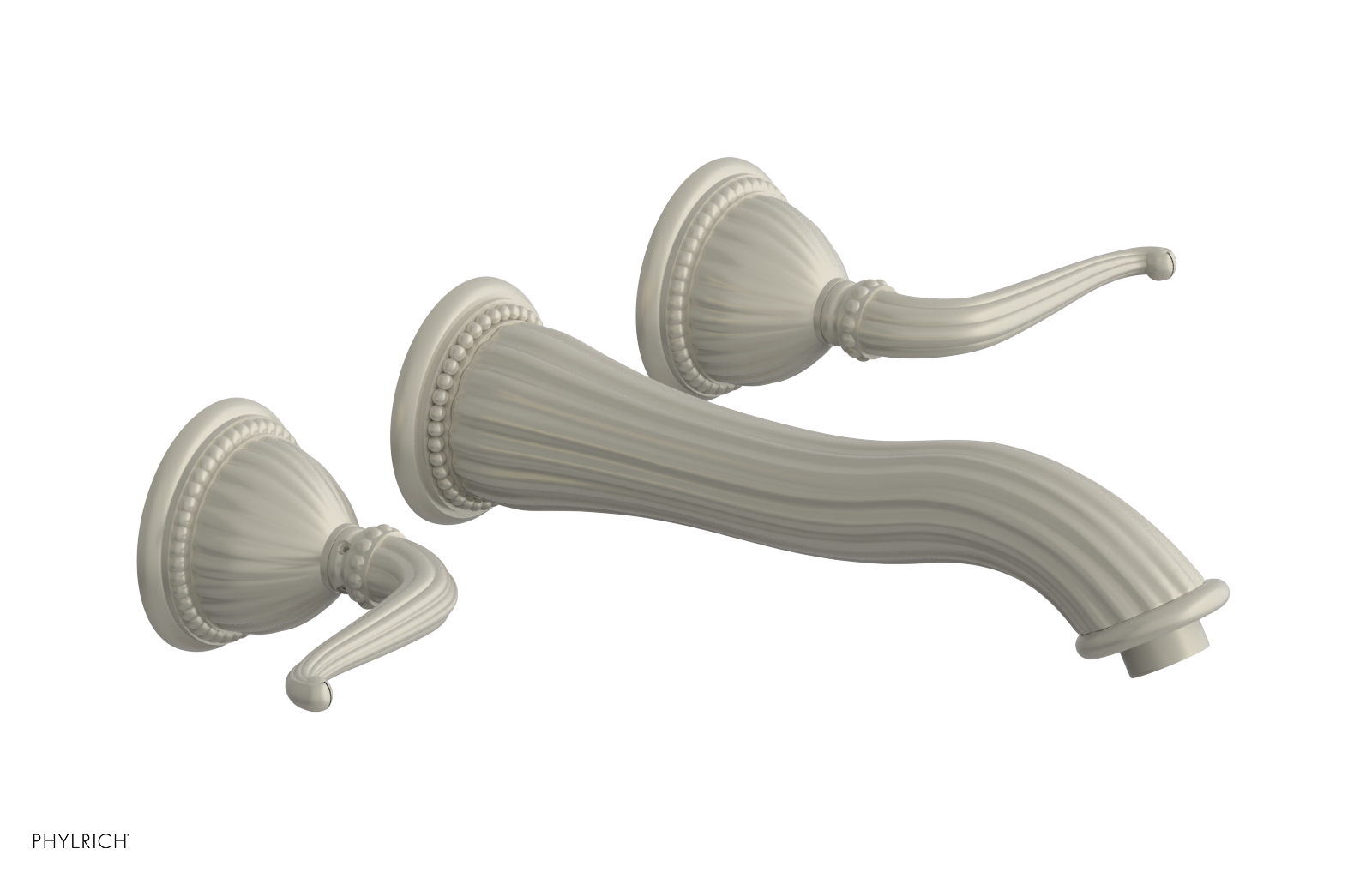 GEORGIAN & BARCELONA Wall Lavatory Set Lever Handles WL141