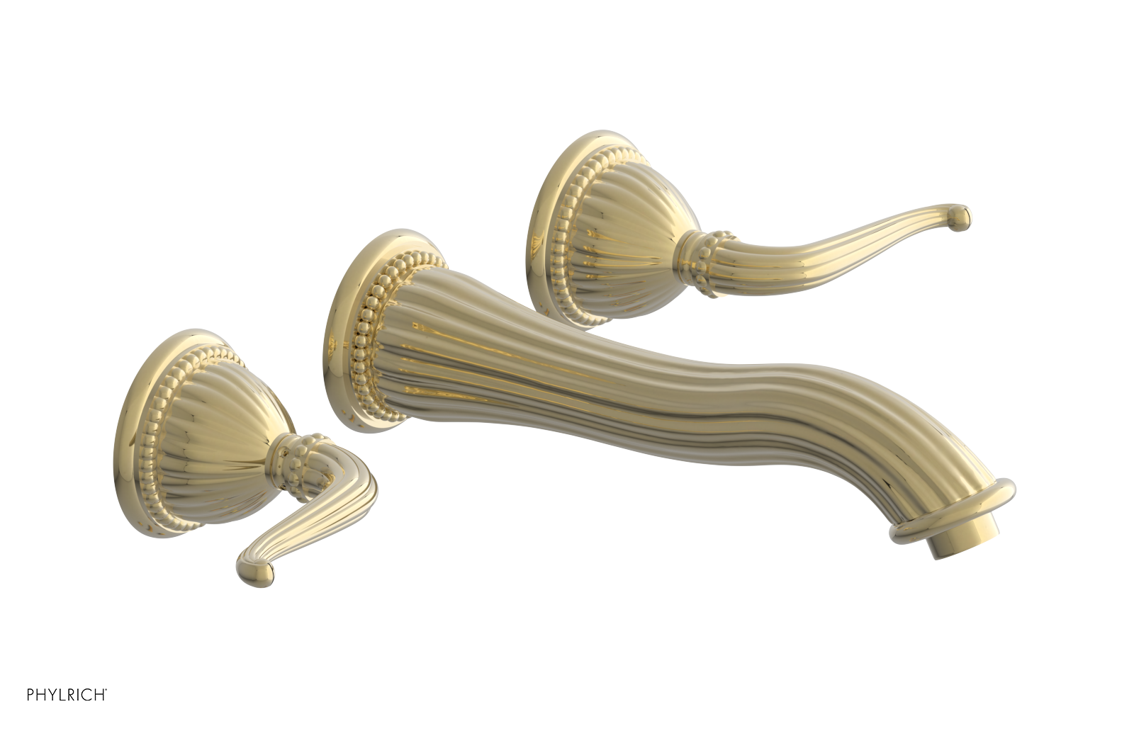 GEORGIAN & BARCELONA Wall Lavatory Set Lever Handles WL141