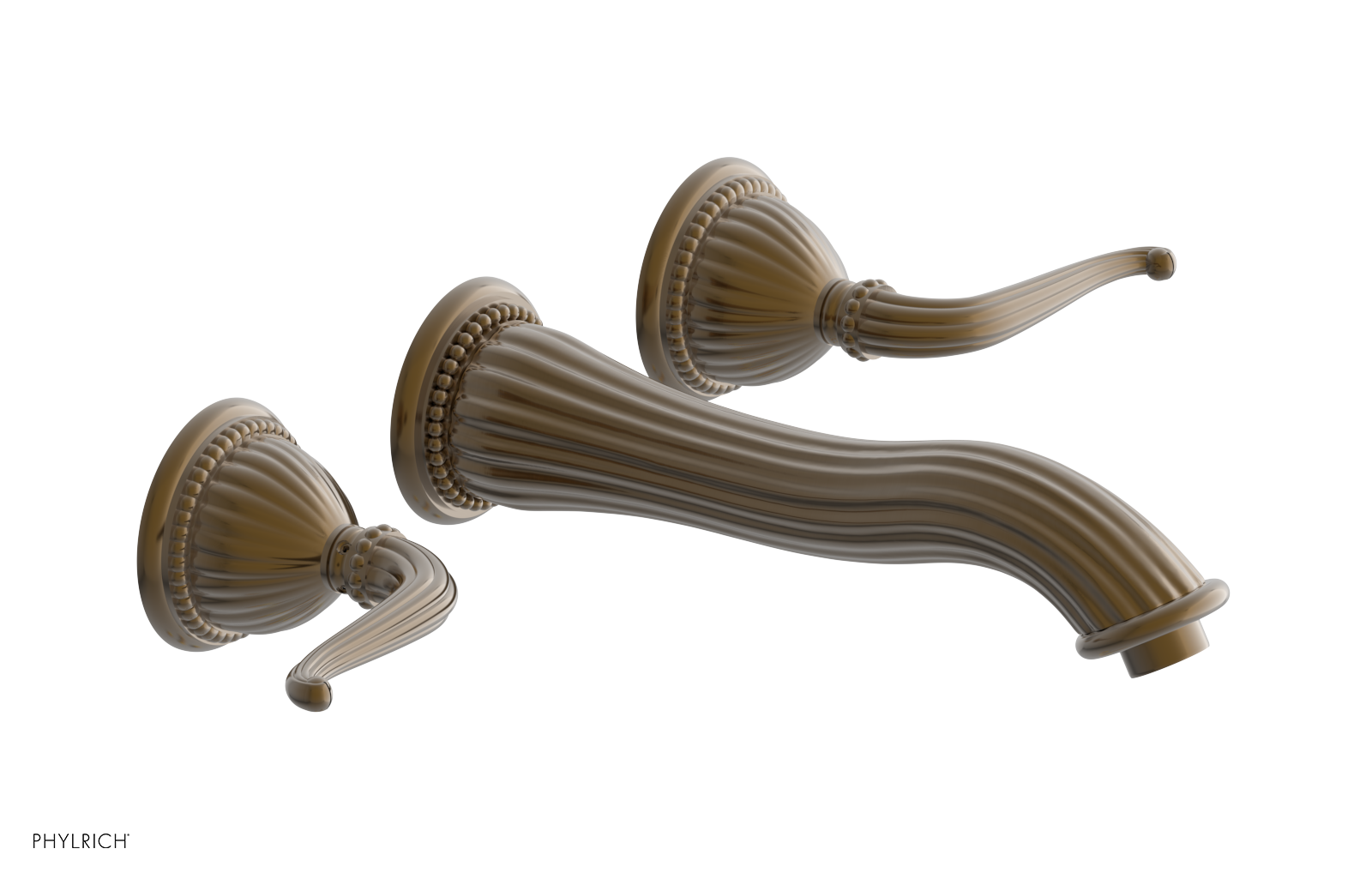 GEORGIAN & BARCELONA Wall Lavatory Set Lever Handles WL141