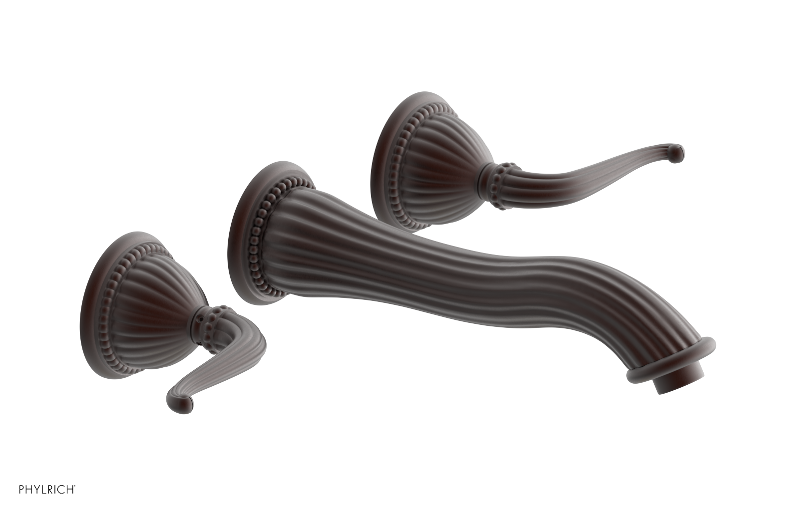 GEORGIAN & BARCELONA Wall Lavatory Set Lever Handles WL141