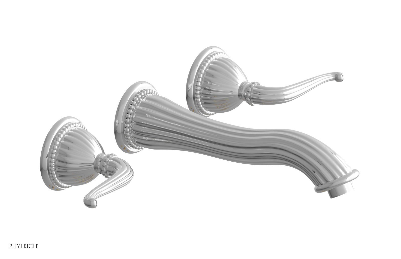 GEORGIAN & BARCELONA Wall Lavatory Set Lever Handles WL141