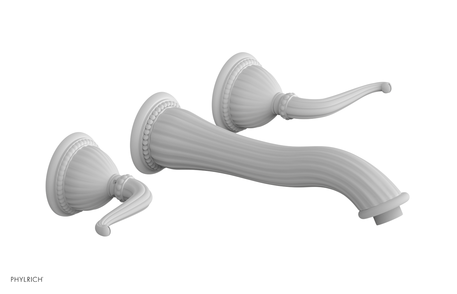 GEORGIAN & BARCELONA Wall Lavatory Set Lever Handles WL141