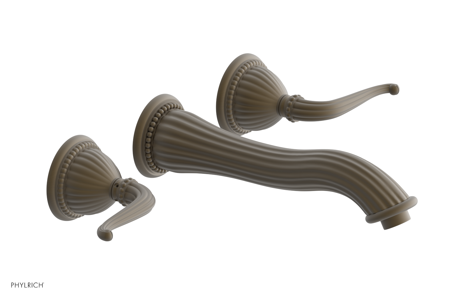 GEORGIAN & BARCELONA Wall Lavatory Set Lever Handles WL141